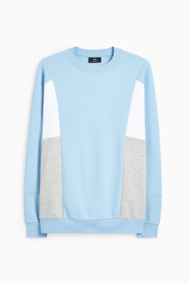 Heren - Sweatshirt - lichtblauw
