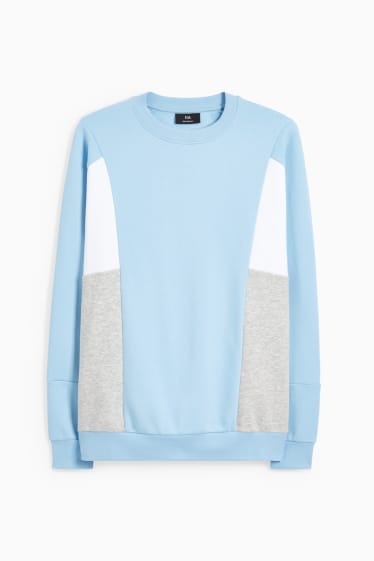 Hommes - Sweat - bleu clair