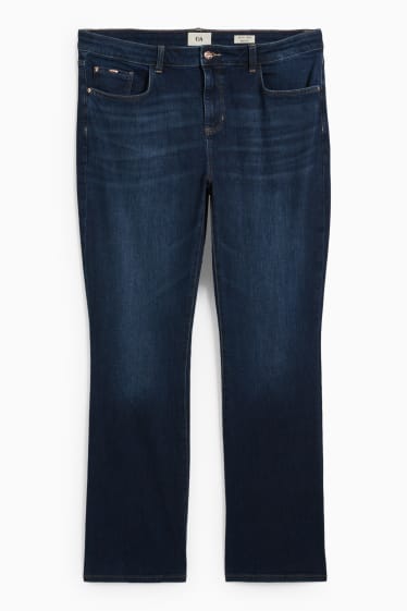 Mujer - Bootcut jeans - mid waist - LYCRA® - vaqueros - azul