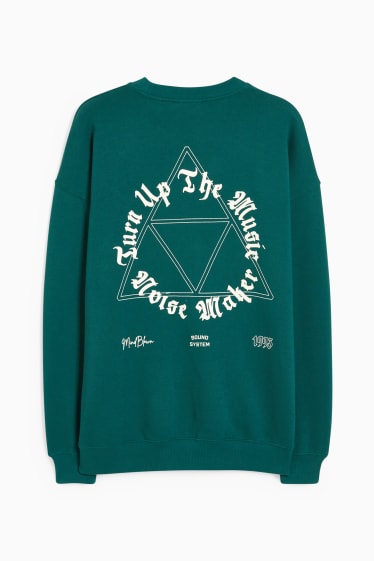 Hommes - Sweat - vert foncé