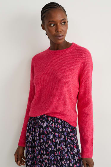 Damen - Pullover - pink