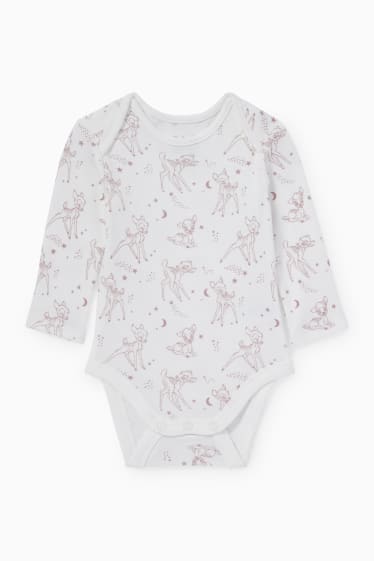 Bébés - Bambi - ensemble avec grenouillère - rose