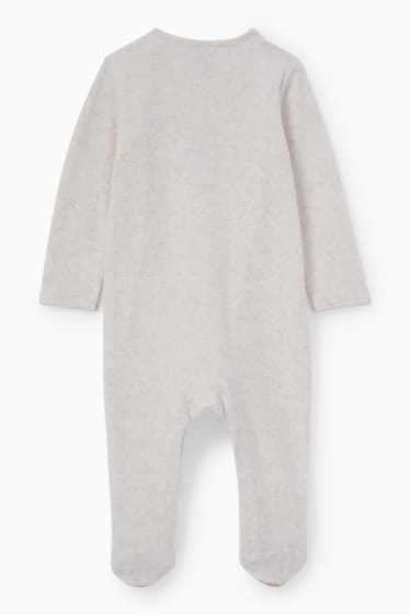 Bébés garçons - Rudolf - pyjama de Noël pour bébé - beige chiné