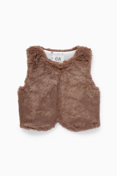 Babys - Babyoutfit - 3-delig - donker rose