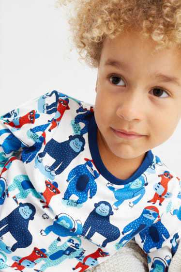 Enfants garçons - Pyjama - 2 pièces - bleu