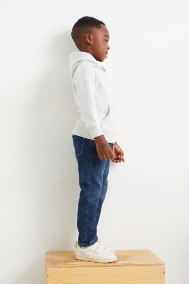 Kinderen - Slim jeans - thermojeans - jeansblauw
