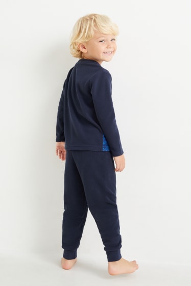 Kinder Jungen - Spider-Man - Weihnachts-Fleece-Pyjama - dunkelblau