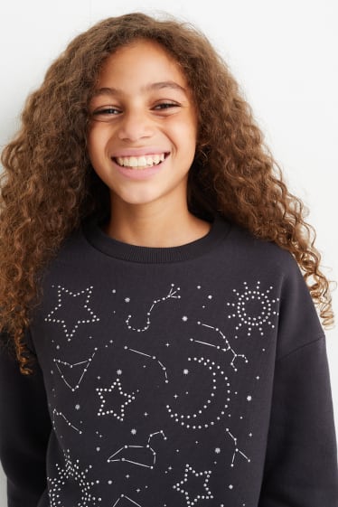 Kinderen - Sweatshirt - zwart