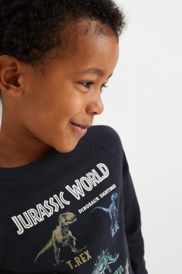 Copii - Jurassic World - pulover - negru