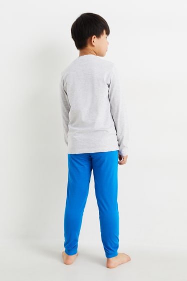 Enfants garçons - Sonic - pyjama - 2 pièces - gris
