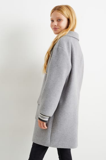 Enfants filles - Manteau - gris