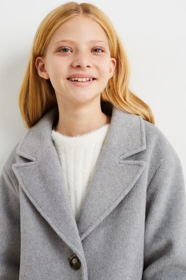 Enfants filles - Manteau - gris