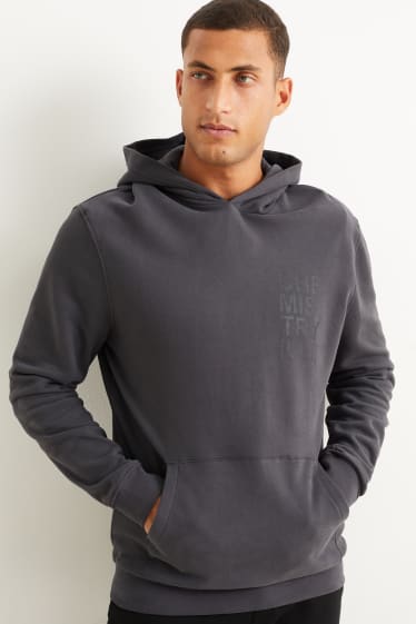 Herren - Hoodie - dunkelgrau