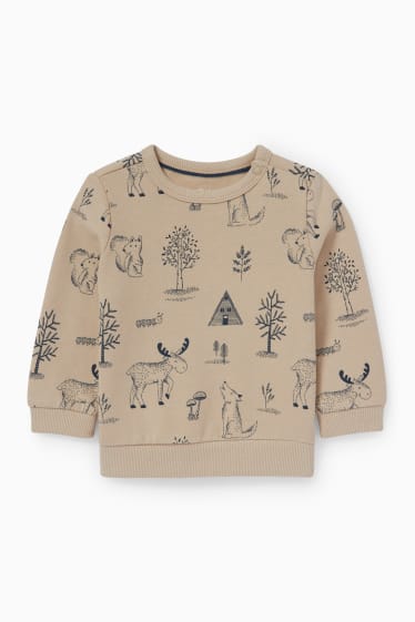 Bébés garçons - Ensemble bébé - 3 pièces - beige / bleu