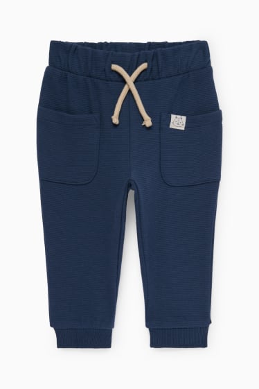 Bébés garçons - Ensemble bébé - 3 pièces - beige / bleu