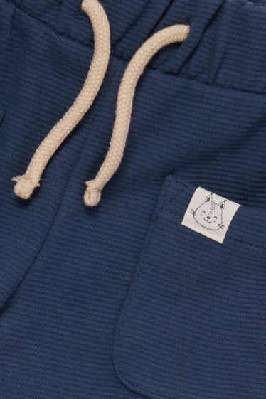 Bébés garçons - Ensemble bébé - 3 pièces - beige / bleu