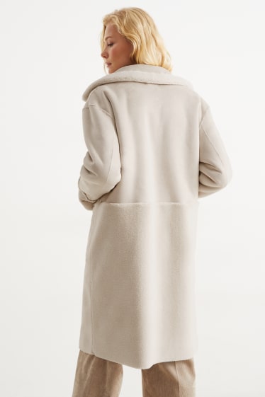 Femmes - Manteau - beige clair