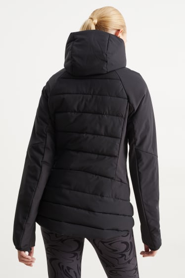 Femmes - Veste de sport à capuche - THERMOLITE® - noir