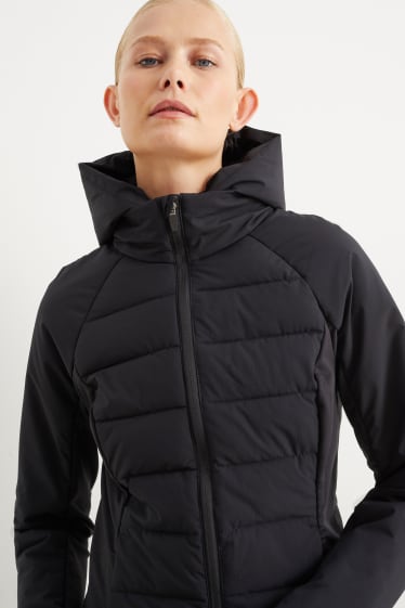 Dámské - Funkční bunda s kapucí - THERMOLITE® - černá
