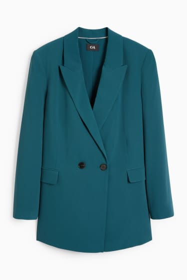Donna - Blazer - relaxed fit - verde scuro