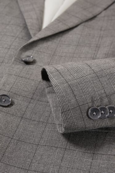 Men - Mix-and-match tailored jacket - regular fit - Flex - LYCRA® - gray-melange