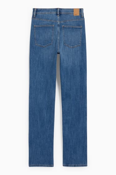 Dona - Straight jeans - high waist - texà blau