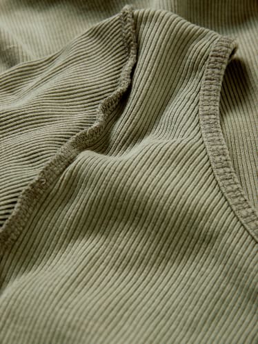 Donna - Vestito aderente - verde