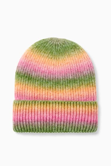 Mujer - CLOCKHOUSE - gorro - verde / rosa