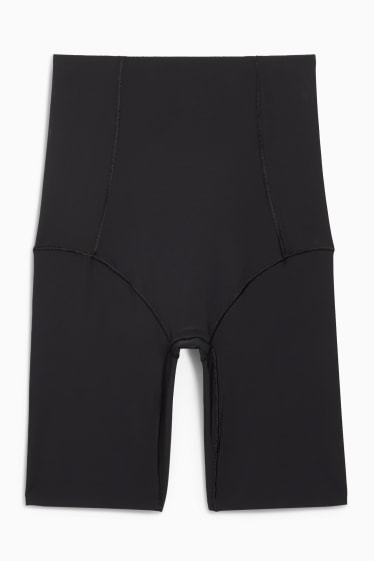 Femei - Pantaloni modelatori - LYCRA® - negru