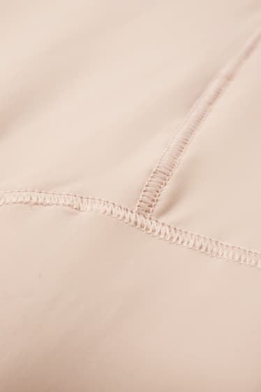 Mujer - Faja pantalón moldeadora - LYCRA® - beige claro