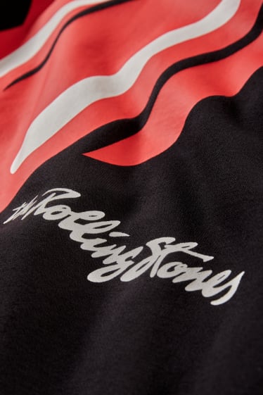 Herren - Sweatshirt - Rolling Stones - schwarz