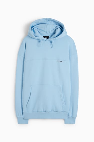 Herren - Hoodie - hellblau