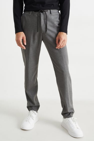 Home - Pantalons - slim fit - gris