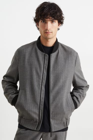 Herren - Blouson - grau