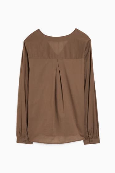 Women - Blouse - brown