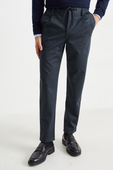 Hombre - Pantalón - tapered fit - Flex - azul oscuro
