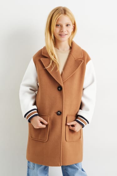 Children - Coat - light brown