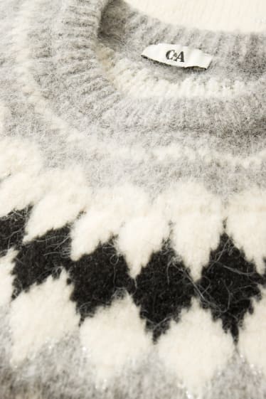 Women - Jumper - light gray-melange