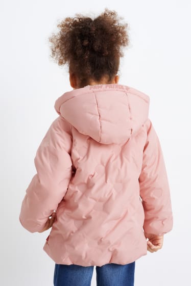 Niños - La Patrulla Canina - chaqueta con capucha - rosa