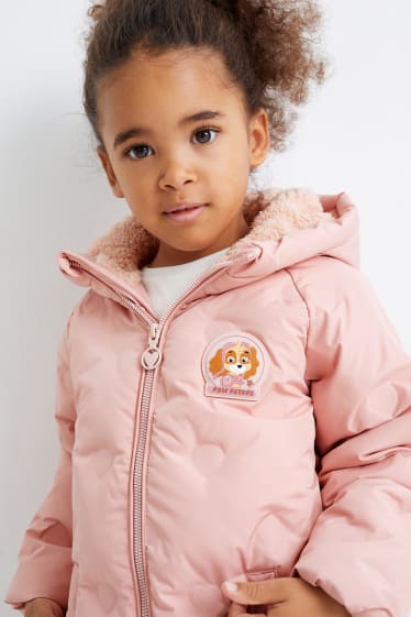 Niños - La Patrulla Canina - chaqueta con capucha - rosa