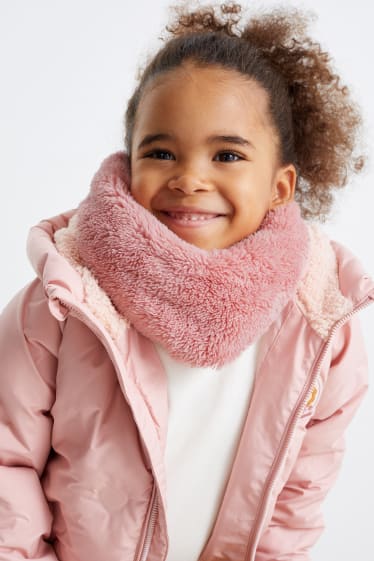 Enfants filles - Tour de cou - rose