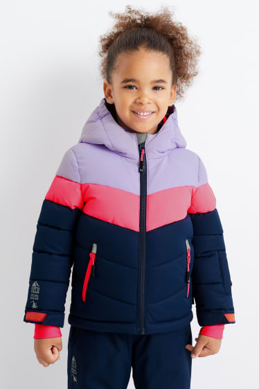 Enfants filles - Veste de ski à capuche - violet