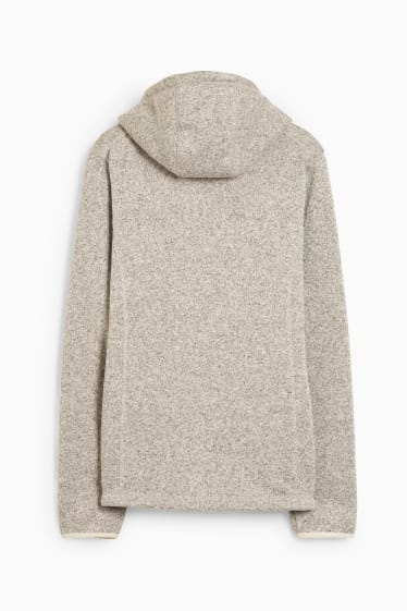 Women - Zip-through hoodie - light gray-melange