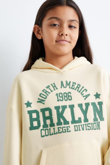 Kinder Mädchen - Hoodie - cremeweiß