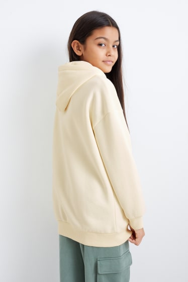 Kinder Mädchen - Hoodie - cremeweiß