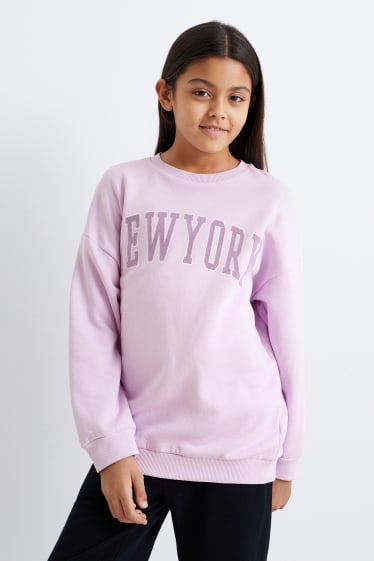 Kinder - Sweatshirt - hellviolett