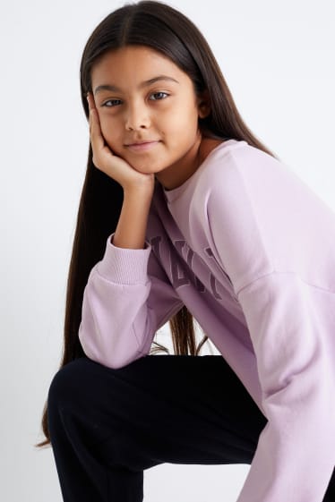 Kinder Mädchen - Sweatshirt - hellviolett