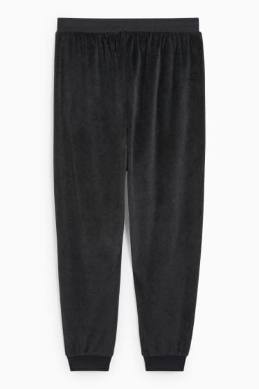 Uomo - Pantaloni pigiama - grigio scuro