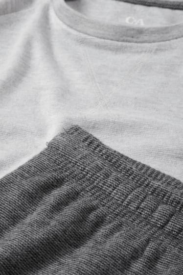 Hommes - Pyjama - gris clair