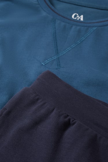 Herren - Sweat-Pyjama - dunkeltürkis